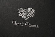 Heart Flower Logo Template, a Branding & Logo Template by N_thirteen (Thumbnail 3 of 3)