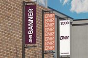 Street Pole Banner Mockup, an Advertising Mockup by Unerispace (Thumbnail 5 of 5)