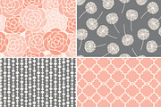 Vintage Floral Vector Patterns, a Pattern Graphic by Wild Twig Co (Thumbnail 5 of 9)