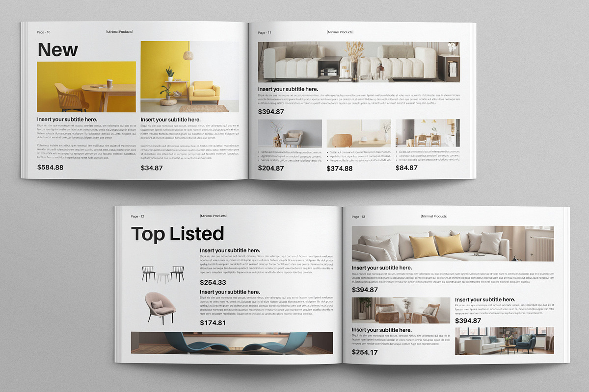 Catalog Template Landscape, a Brochure Template by E-Type (Photo 5 of 8)