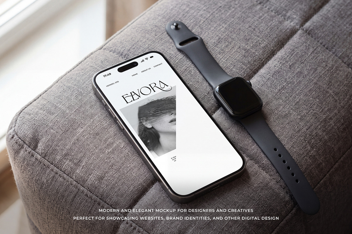 Elvora - iPhone Device Mockup, an iPhone Mockup by Heinzel Std Mockup (Photo 4 of 5)