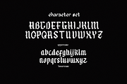Not Today - Blackletter Script Font, a Blackletter Font by ariodsgn (Thumbnail 3 of 10)
