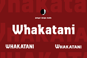 Whakatani Modern Font, a Slab Serif Font by Jadugar Design Studio (Thumbnail 1 of 10)