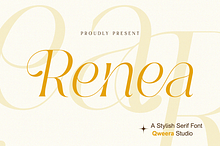 Renea - Modern Minimal Elegant Serif