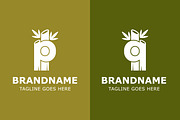 Letter P Q or PI QI Bamboo Logo, a Branding & Logo Template by Pray Art Design Studio (Thumbnail 2 of 2)