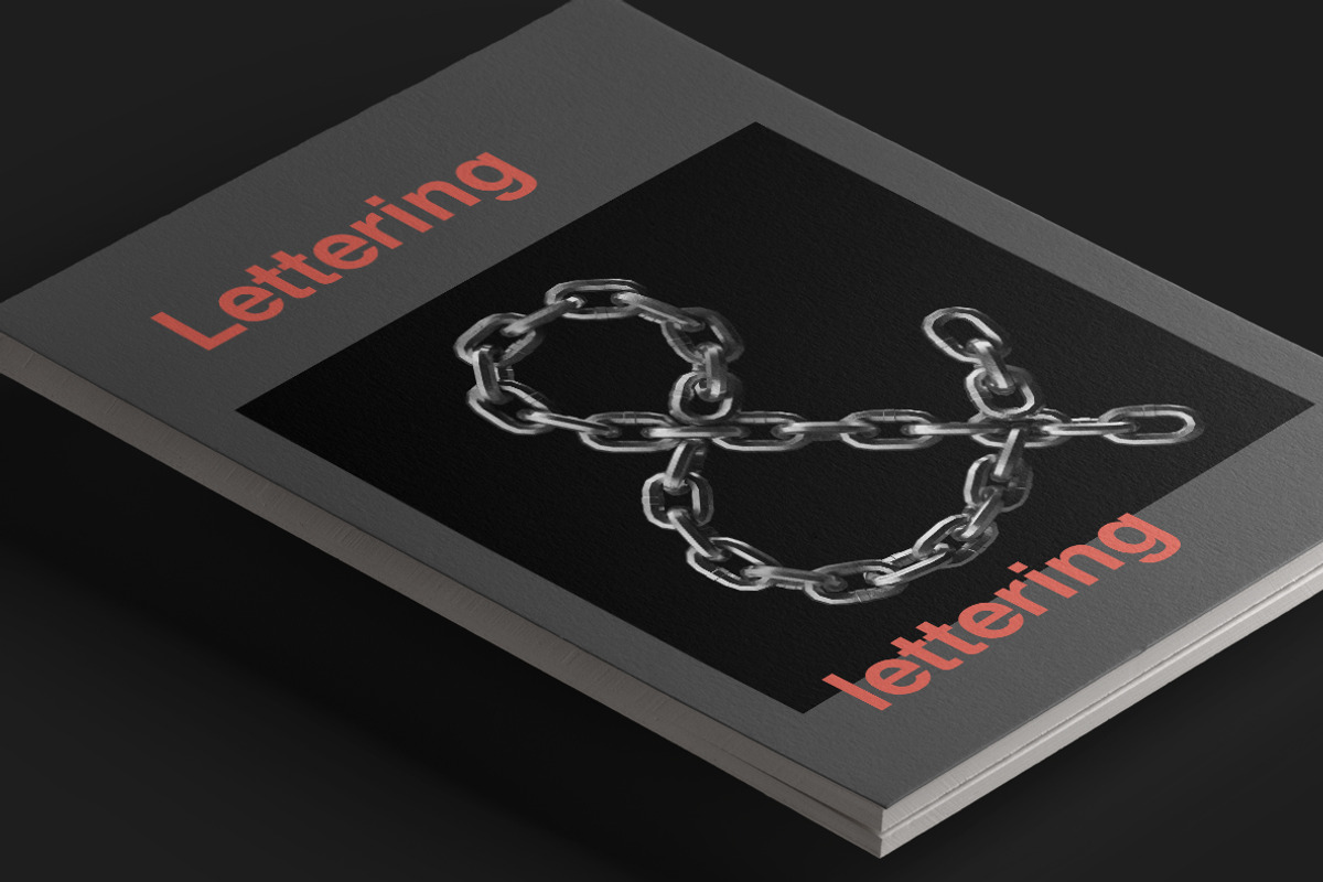 Silver Chain Font, a Font by Handmadefont (Photo 4 of 8)