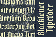 Yugitoy - Blackletter Font, a Blackletter Font by StringLabs (Thumbnail 6 of 13)