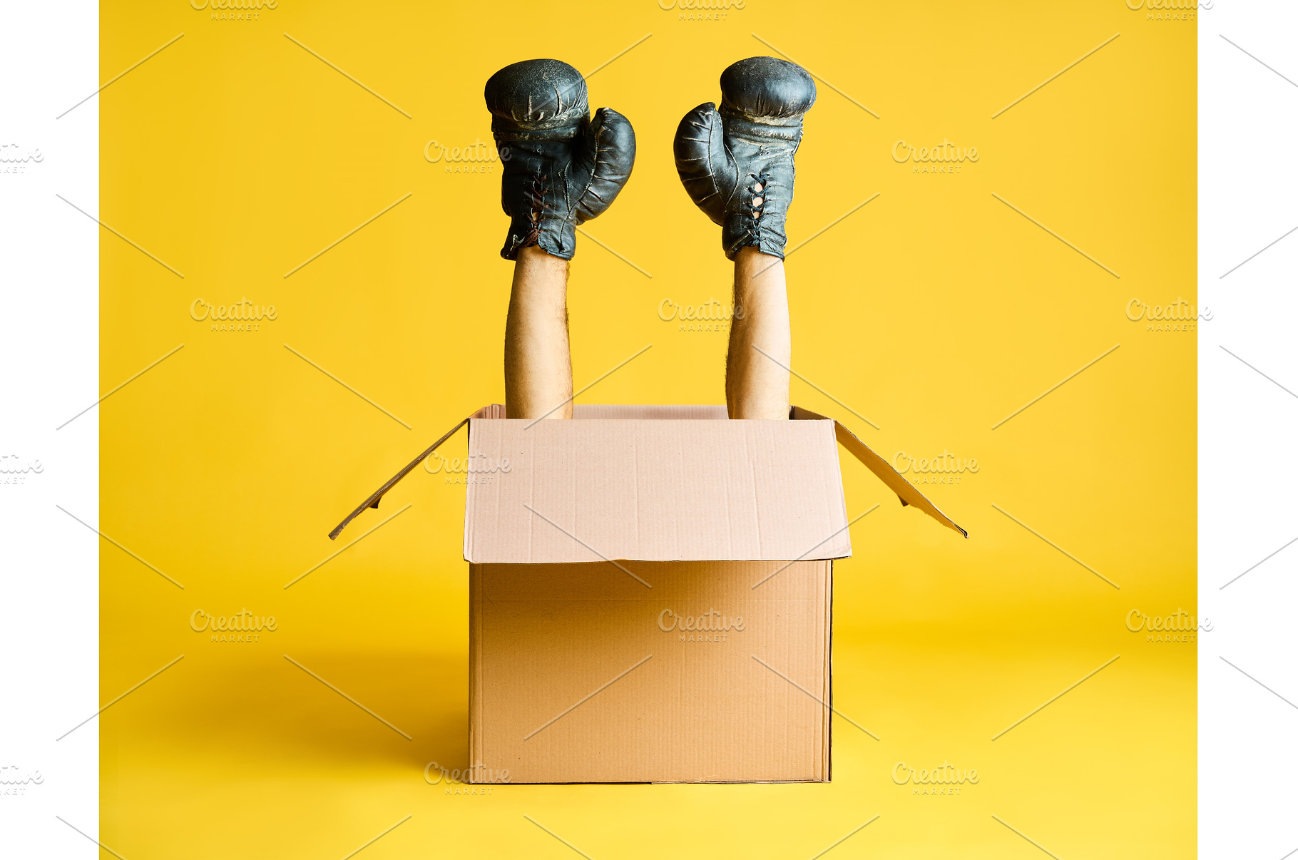 Pair of hands in boxing gloves, a Sports & Recreation Photo by Gladkov photography