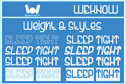 Sleep Tight font, a Font by weknow (Thumbnail 7 of 8)