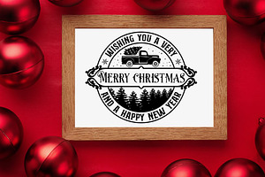 Vintage Christmas Sign SVG Bundle