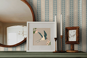 Vintage Apple Blossom & Swallows, a Pattern Graphic by PenguinArtStudio (Thumbnail 14 of 15)