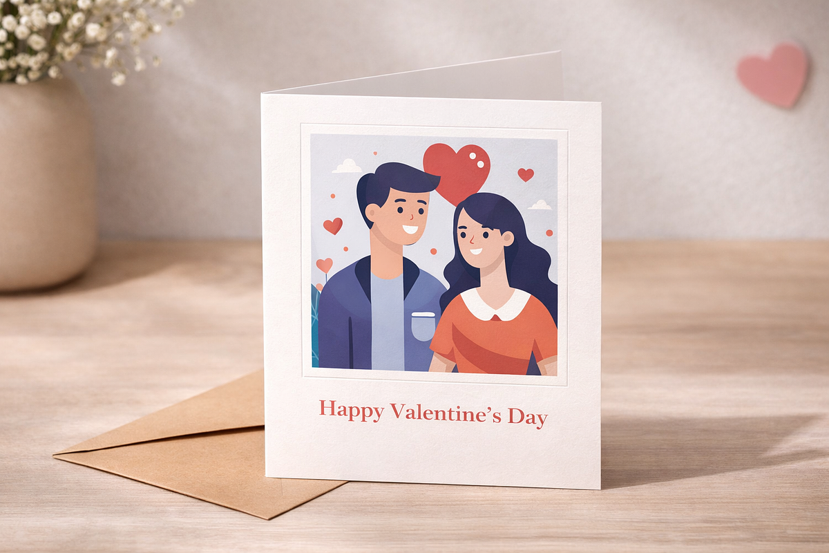 Flat Vector Valentine's Illustration, a Person Illustration by OWPictures (Photo 2 of 3)
