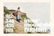 Furga, a Serif Font by Burnoth Design Co. (Thumbnail 2 of 12)