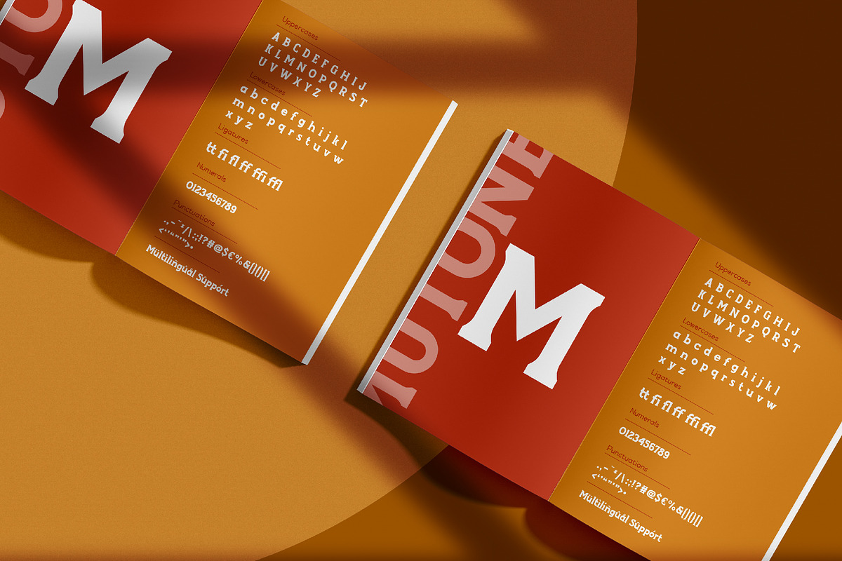 Mutone - Vintage Slab Serif, a Slab Serif Font by Typia Nesia (Photo 8 of 9)