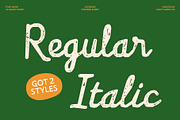 CS Hailey Stamp, a Script Font by Craft Supply Co. (Thumbnail 3 of 8)
