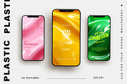 50 Melted Plastic Backgrounds, a Background Graphic by NassyArt (Thumbnail 2 of 13)