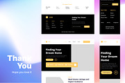 Real Estate Wireframe Website 02, a Wireframe Template by INSPR STD (Thumbnail 4 of 4)