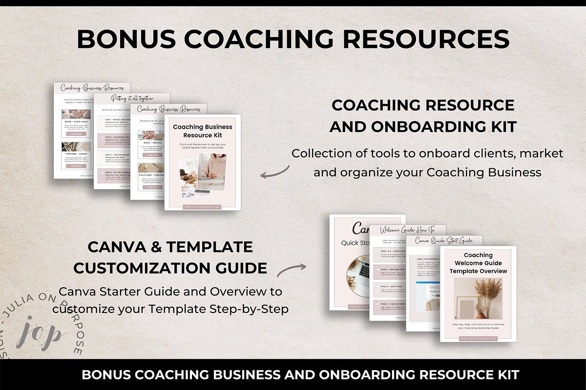 Coaching Welcome Packet Template preview 6