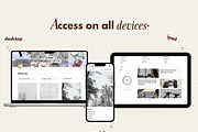 Winter arc - Notion template, an App Template by Iasan Design (Thumbnail 8 of 10)