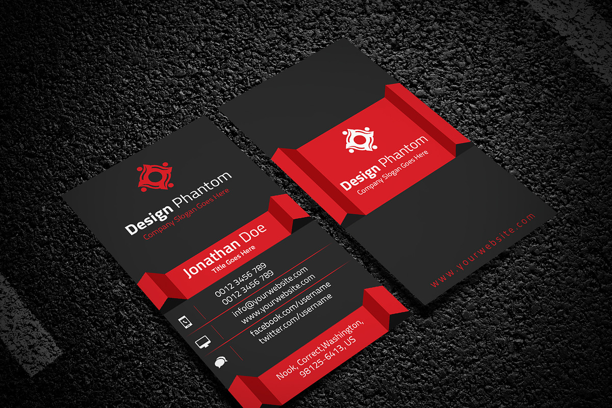 Creative Business Card Template, a Business Card Template by Imagine Design Studio
