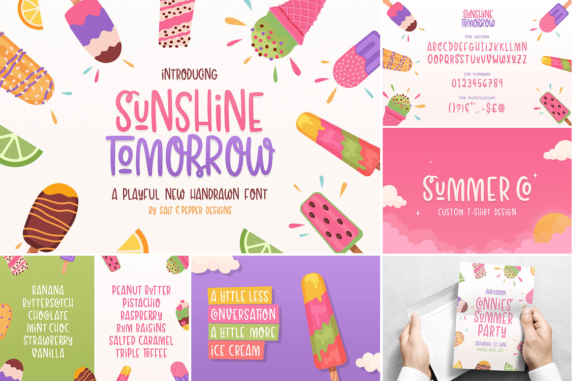 The HUGE Font Bundle (98% OFF) SALE, a Sans Serif Font by Salt & Pepper Designs (Photo 84 of 185)