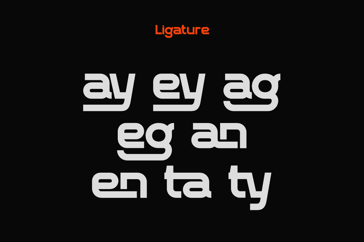 Moganty - Condensed Font, a Sans Serif Font by Iqsiart Studio (Photo 3 of 7)