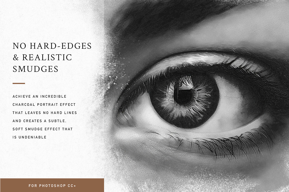 OBSIDIAN Charcoal Photoshop Actions, an Action Add-On by Forefathers (Photo 4 of 9)