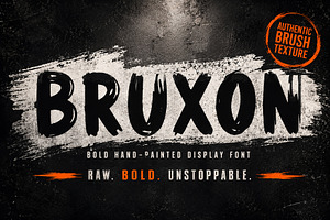 Bruxon, a Slab Serif Font by Wow Magic
