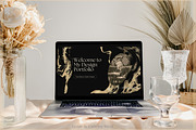 Luxury Black Gold Texture, a Texture Graphic by Vintage Digital Textures (Thumbnail 6 of 22)