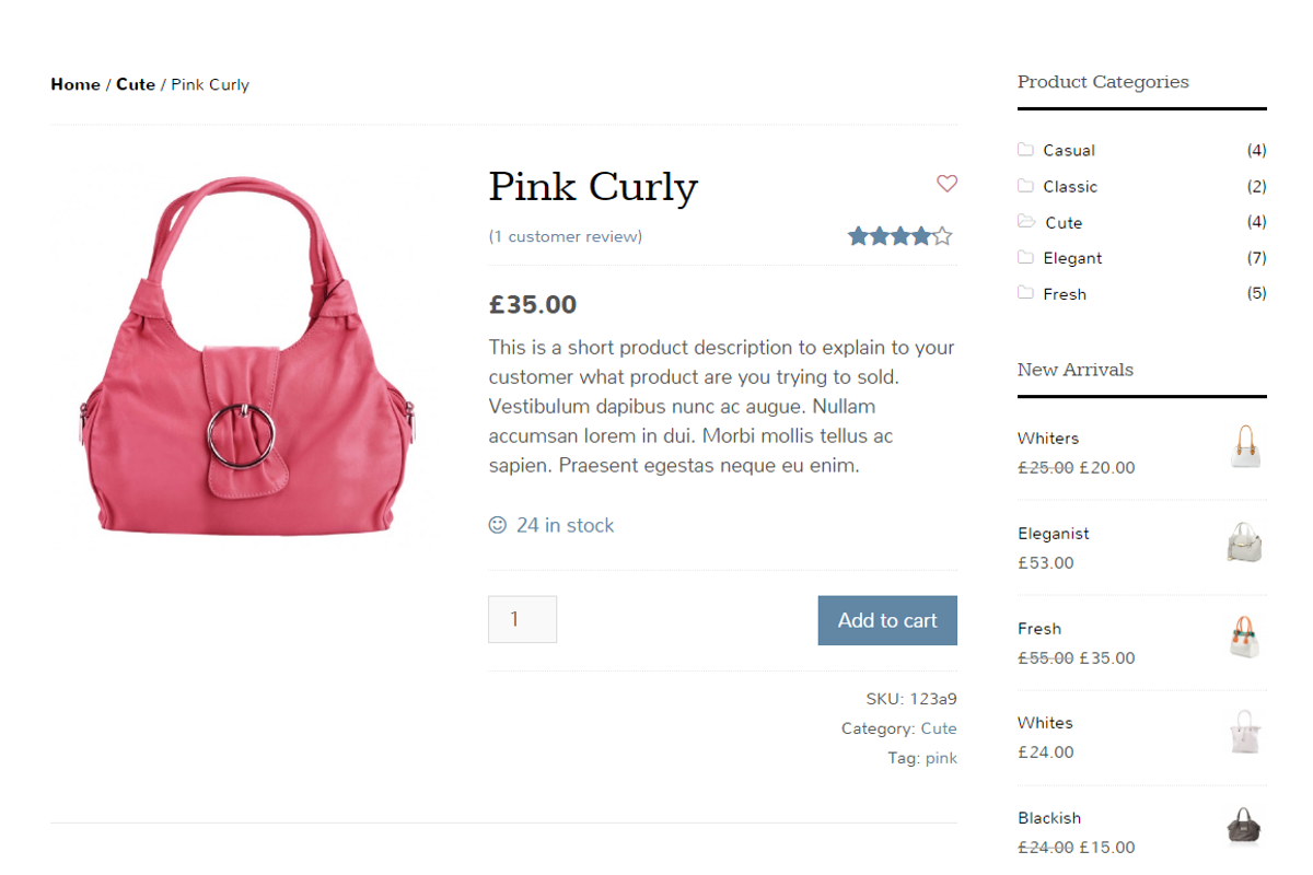 Shopy WordPress Theme, a WordPress Template by Theme Junkie (Photo 2 of 4)