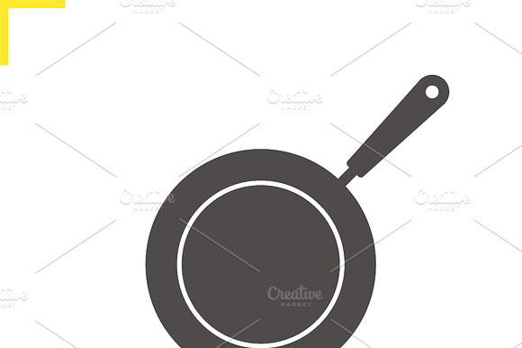 Frying Pan Icon. Vector