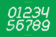 CS Degita Stamp, a Sans Serif Font by Craft Supply Co. (Thumbnail 5 of 8)