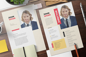 Resume CV Template 23