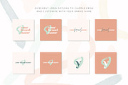 Coral Grove Summer Beach Brand Kit, a Branding & Logo Template by CreativeWilderness (Thumbnail 7 of 11)