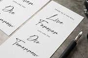 Amatullah Mahiya | Chic Calligraphy, a Handwritten Font by Denustudios (Thumbnail 2 of 13)