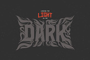 Hairy Metal - Hardcore Font, a Blackletter Font by Gleb Guralnyk (Thumbnail 4 of 10)