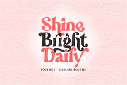 Dream Highway - Cute Serif Font, a Serif Font by Airotype (Thumbnail 6 of 15)