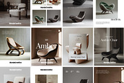 Furniture Sale Social Media Kit, a Templates & Theme by venuagency (Thumbnail 4 of 6)