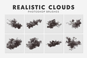 40 Realistic Clouds Brushes, a Brush Add-On by AB-TheDesigner (Thumbnail 6 of 6)