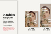 Beige Charity Instagram Templates, a Social Media Template by InkBlue Templates (Thumbnail 7 of 9)