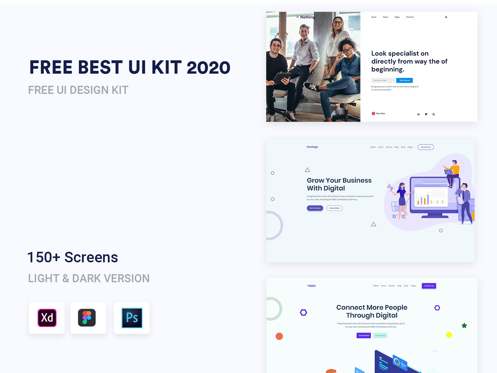 150+ UI KIT Template, an UI Kit Template by ArtGalaxy