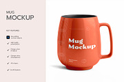 Ceramic Mug Mockup, a Product Mockup by graphypix (Thumbnail 2 of 4)
