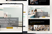UnityCare - Multipurpose Healthcare, a Landing Page Template by Agensip Design Agency (Thumbnail 2 of 10)