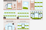 Printable Mockup Listing Template A4, a Books & Magazine Mockup by NoemieDesigns (Thumbnail 2 of 5)