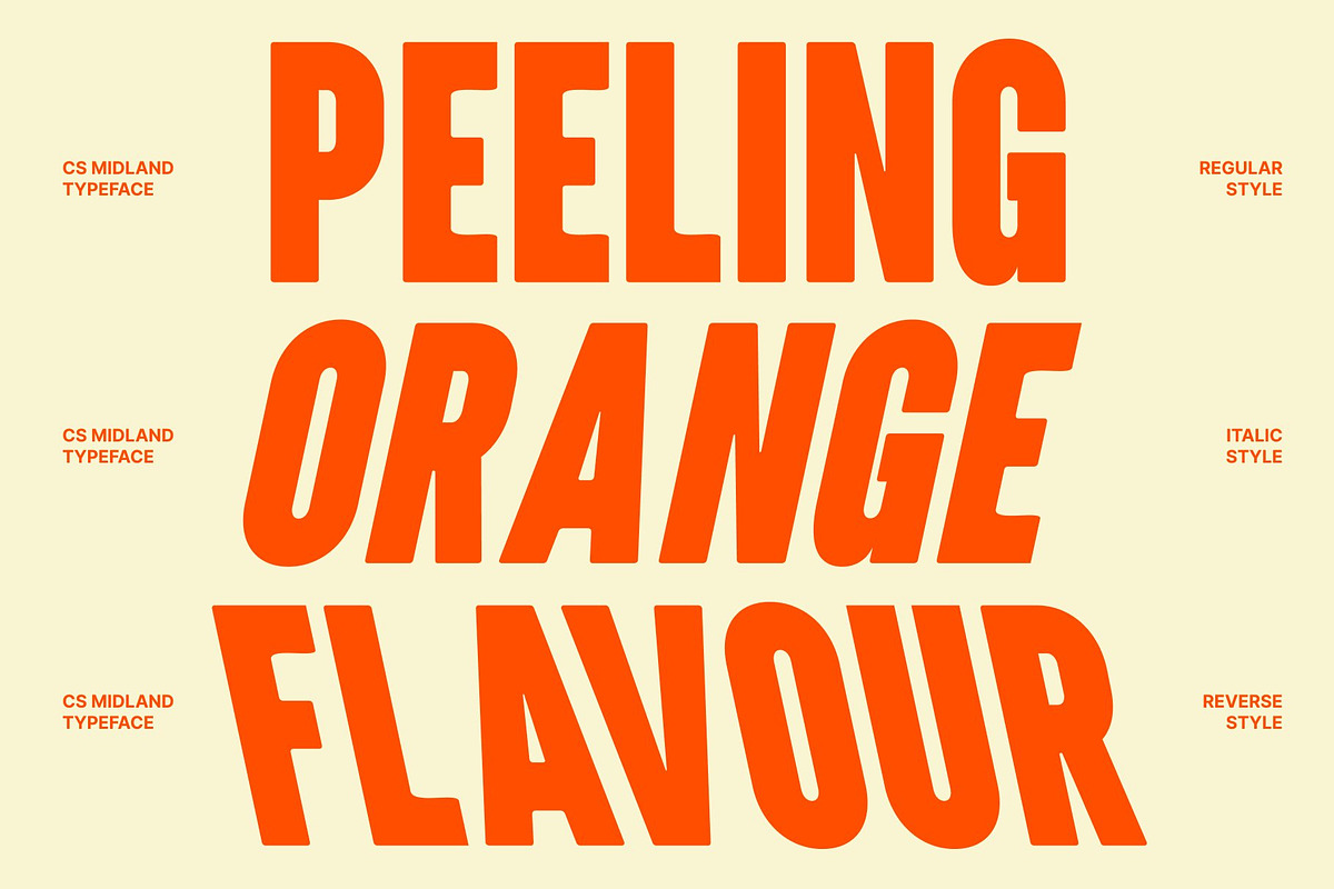 CS Midland – Condensed Font, a Sans Serif Font by Craft Supply Co. (Photo 3 of 8)