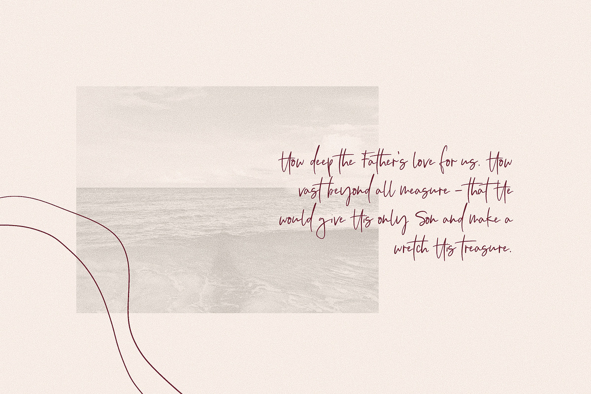 Illumination | Script Font preview 4