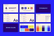 GENCEPT | Brand Guidelines Template, a Branding & Logo Template by Artisan Vibes (Thumbnail 9 of 9)