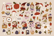 Garden Gnome - Hand drawn clipart, a Person Illustration by avdnadi (Thumbnail 3 of 11)