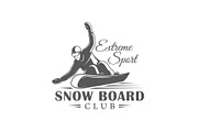 18 Snowboarding Logos Templates, a Branding & Logo Template by Art Design (Thumbnail 20 of 26)