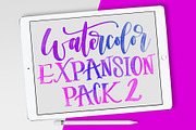 iPad Watercolor Kit, a Brush Add-On by Hewitt Avenue (Thumbnail 4 of 13)